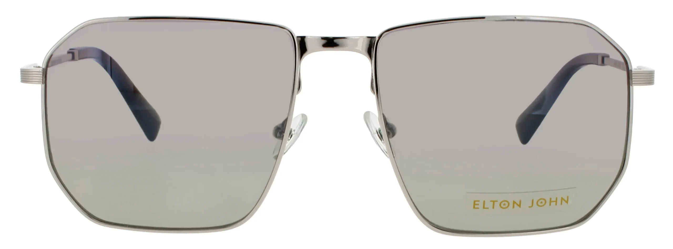 Elton John HERCULES 6 SLV Sunglasses Silver 59mm Unisex 2