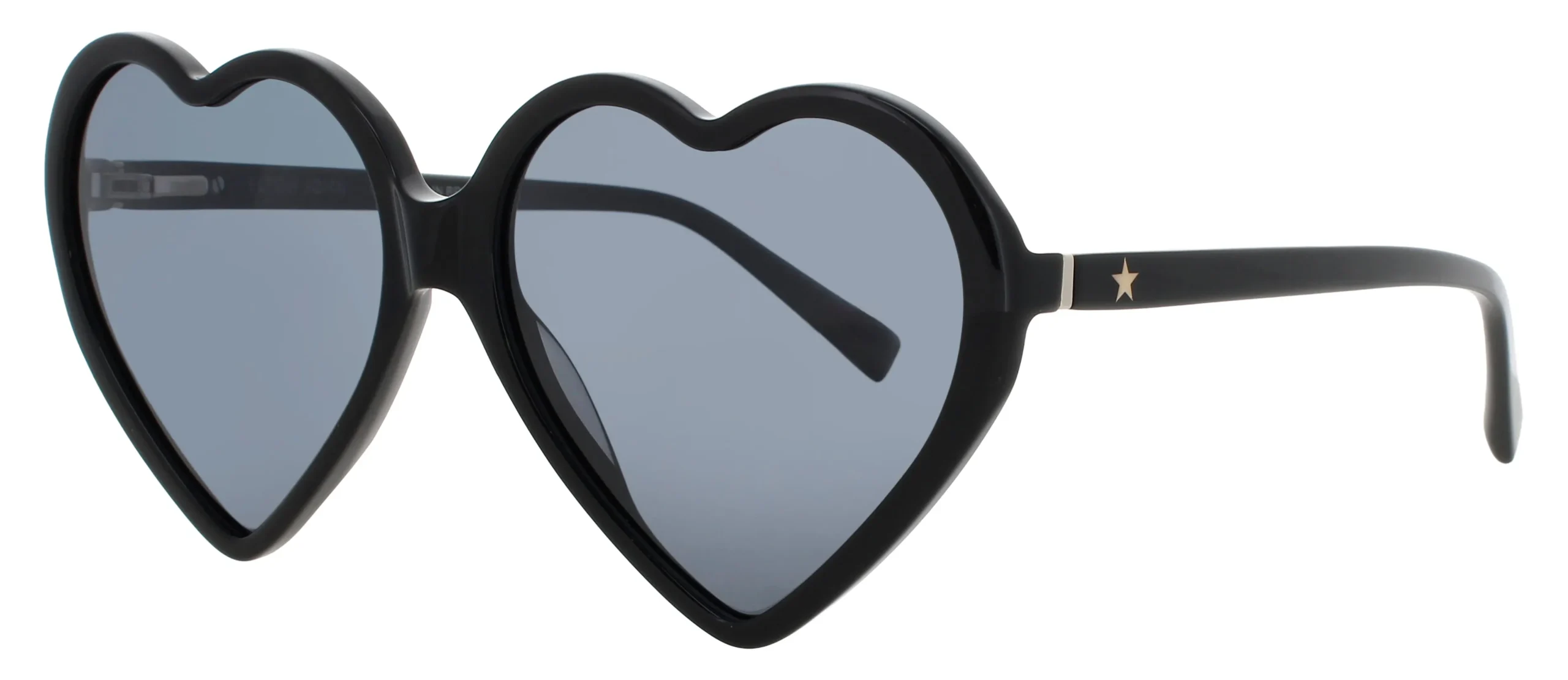Elton John DGBYHEART BLACK Sunglasses Black 60mm Women
