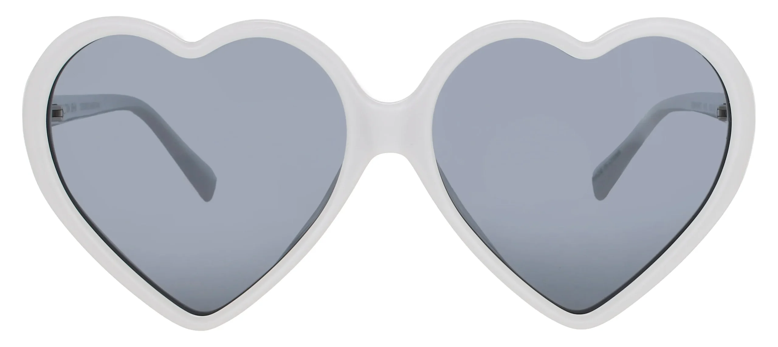 Elton John DGBYHEART WHITE Sunglasses White 60mm Women 2