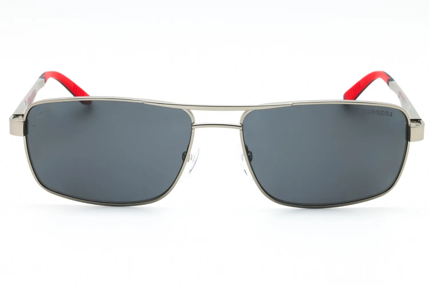 Carrera 8011/S 0R81 DY Sunglasses Matte Ruthenium (dy Gray Flash Silver Pz Lens) 58mm Men 2