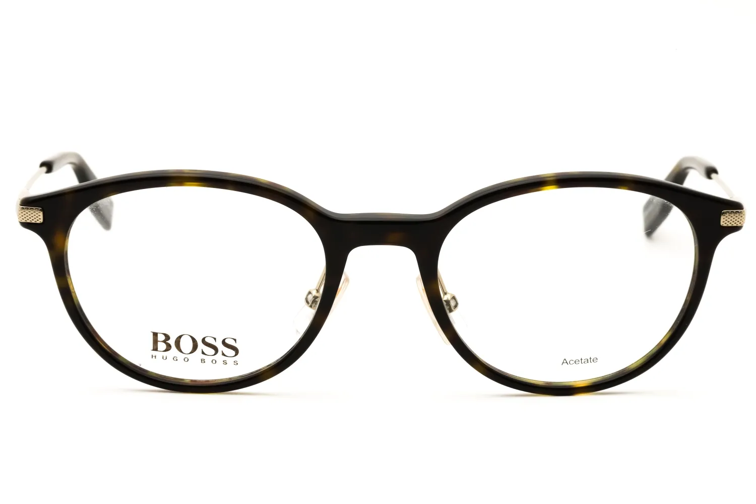 HUGO BOSS 0626 0FSH 00 Eyeglasses Havana Gold 50mm Men 2