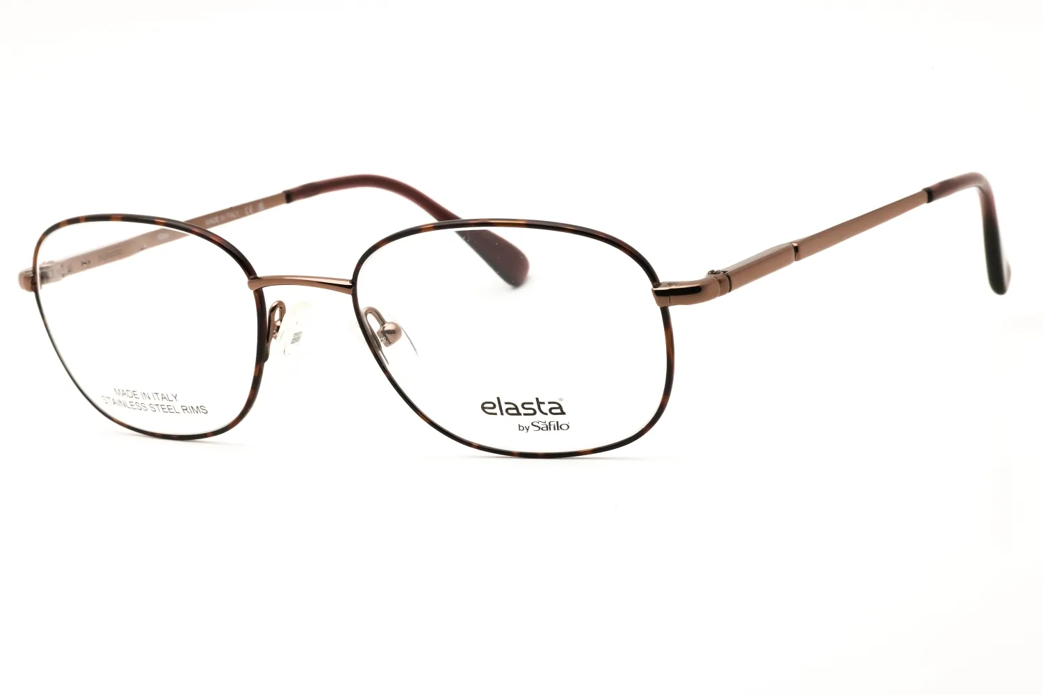 Elasta 7057 0R69 00 Eyeglasses Havana Copper 52mm Men