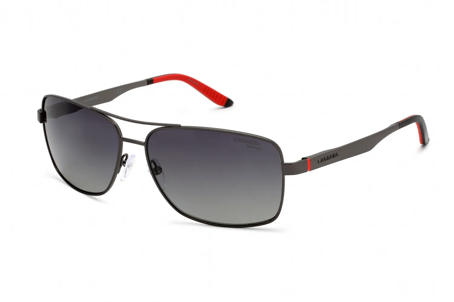 Carrera 8014/S 0R80 00 Sunglasses Semi Matte Dark Ruthenium (wj Gray Sf Pz Lens) 61mm Men