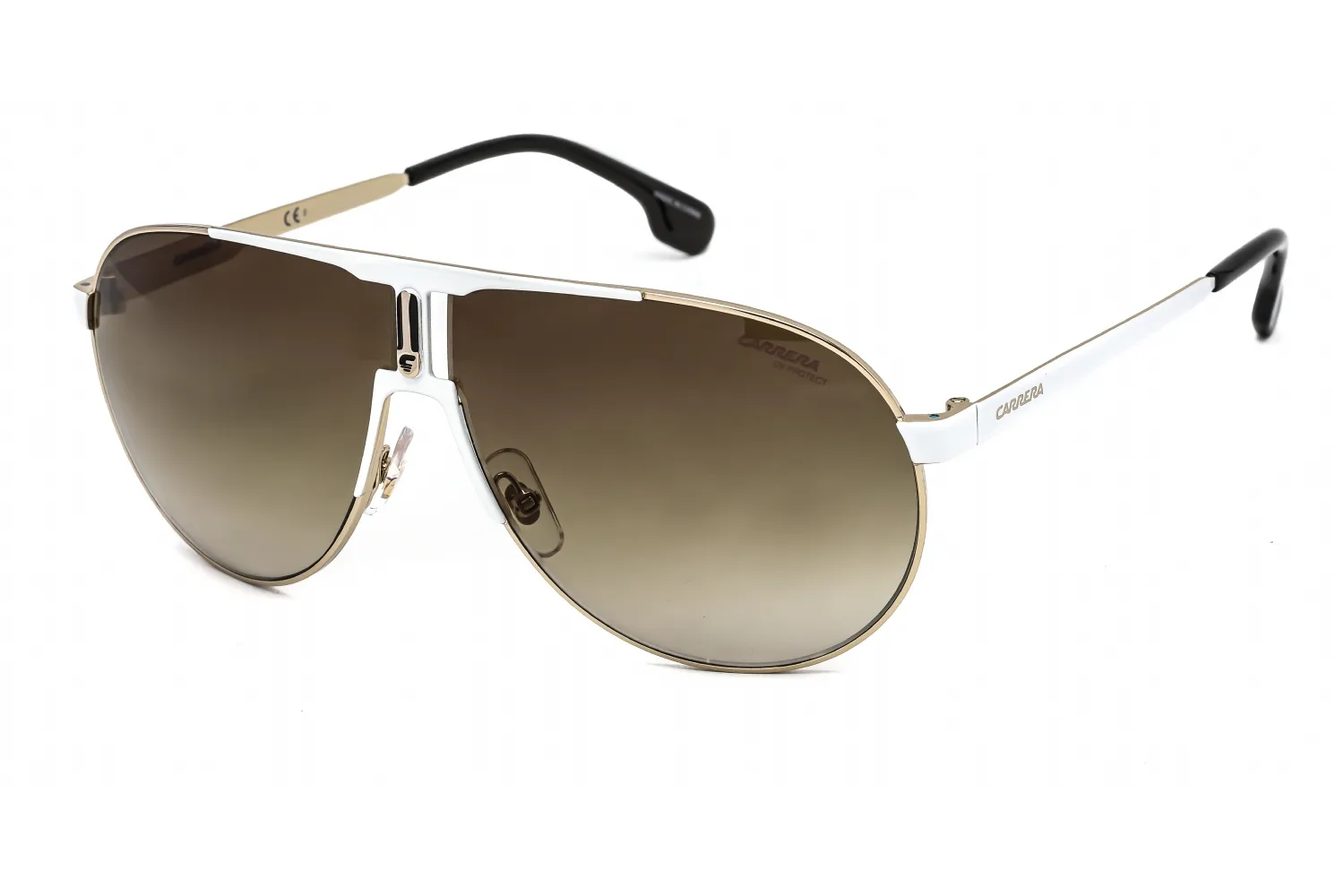 Carrera 1005/S 0B4E HA Sunglasses White Gold 66mm Men