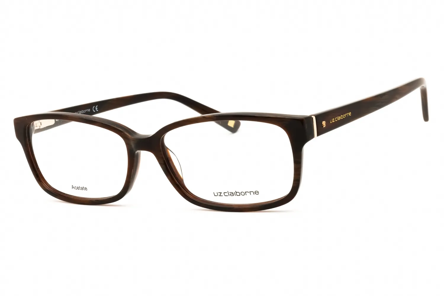 Liz Claiborne L 633 0WR9 00 Eyeglasses Brown Havana 54mm Women