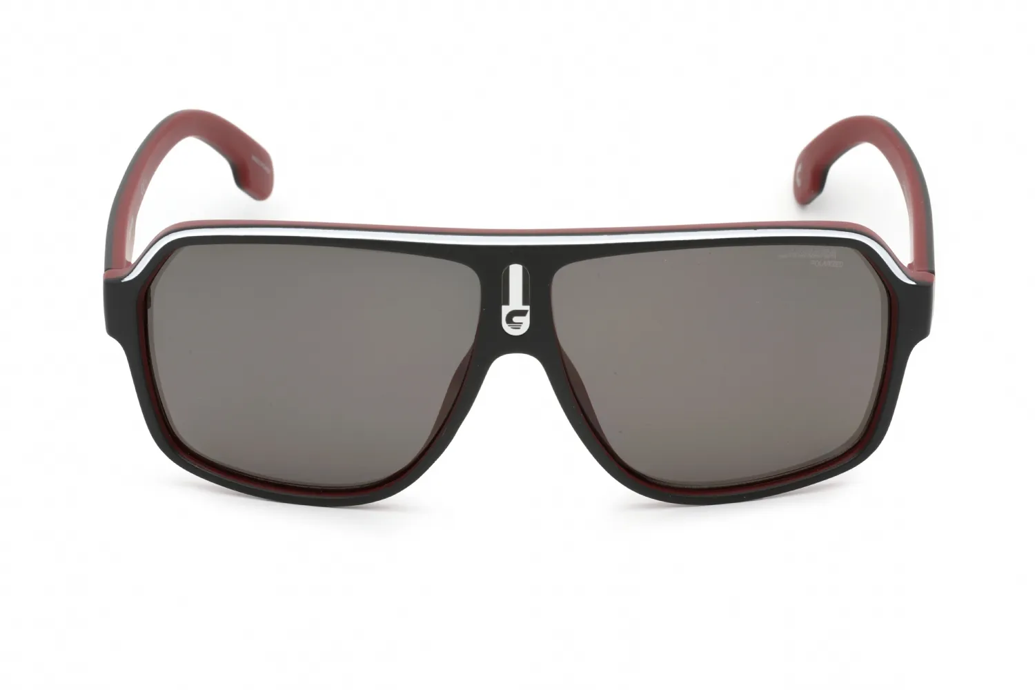 Carrera 1001/S 0BLX 00 Sunglasses Matte Black Red (m9) 62mm Men 2