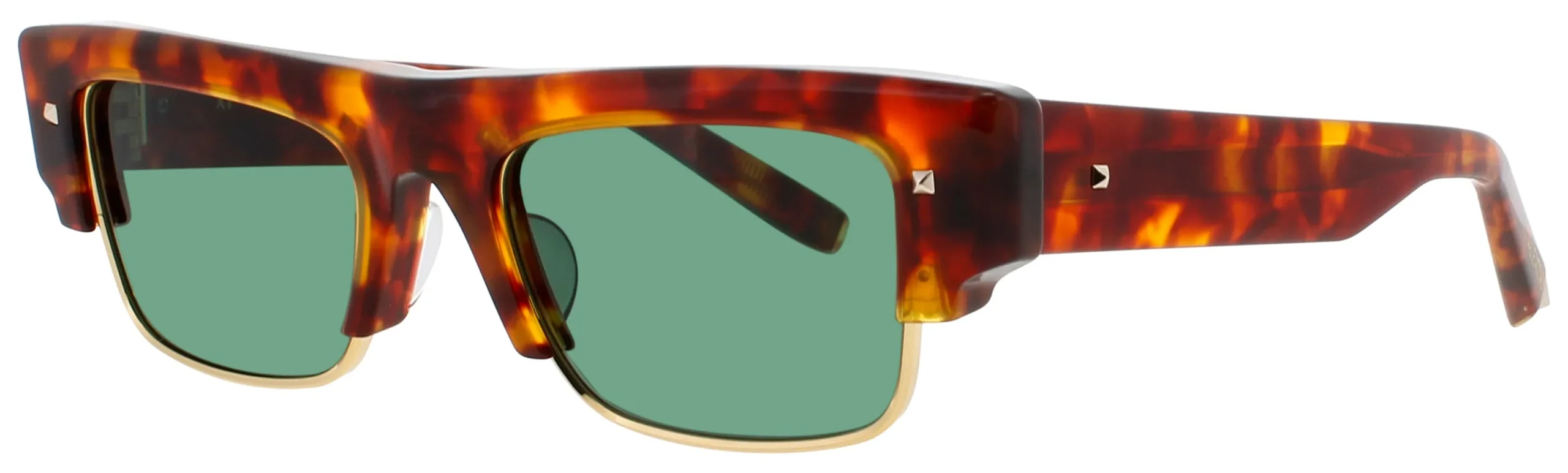 Valentino XI 164B Sunglasses Tortoise 52mm Unisex