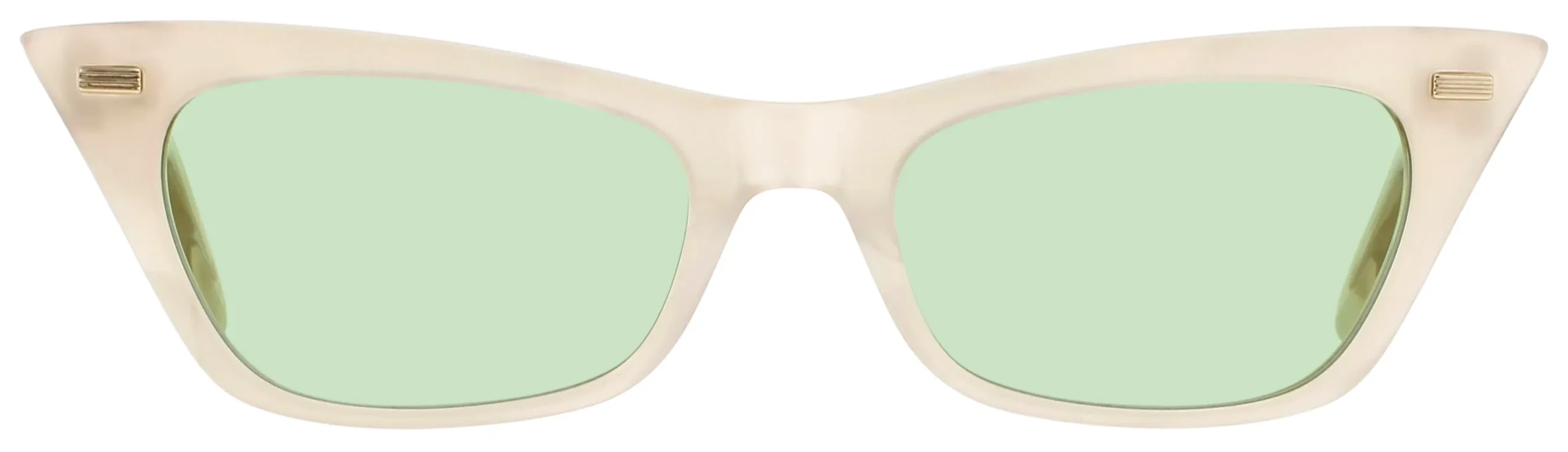 Valentino VLS-176 176A Sunglasses Champagne 51mm Women 2
