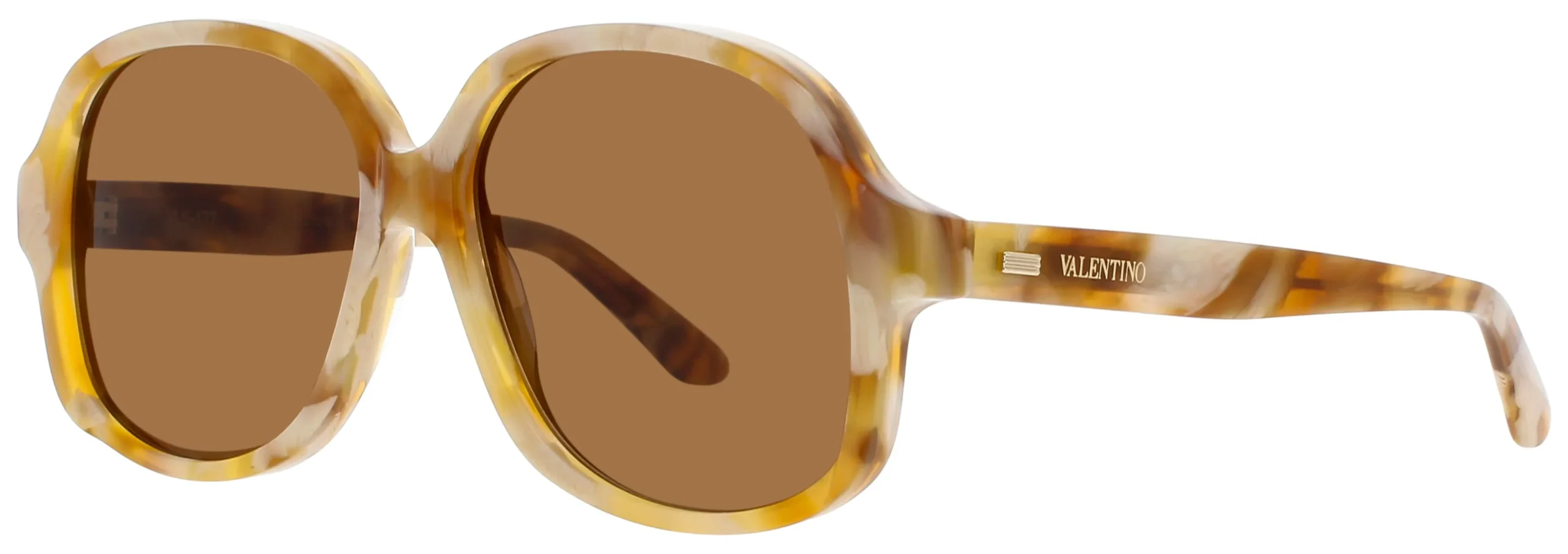 Valentino VLS-177 177B Sunglasses Ivory 59mm Unisex