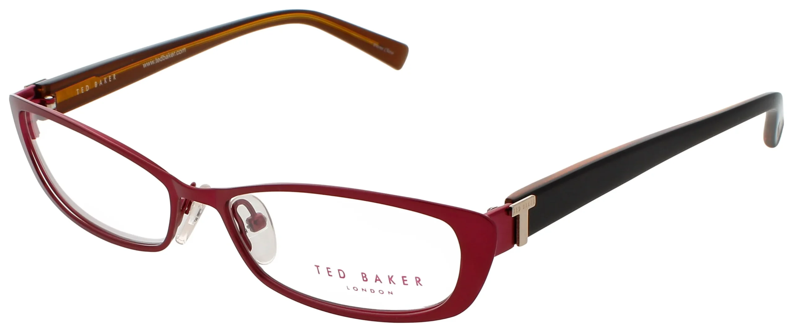 Ted Baker B218 RAS Eyeglasses Raspberry 51mm Women