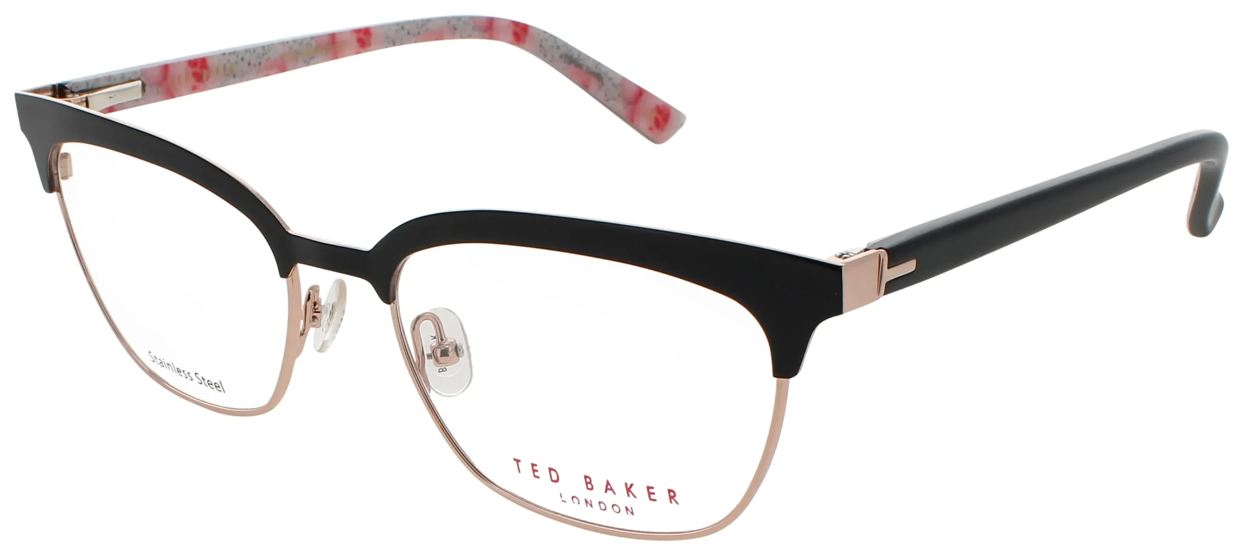 Ted Baker B246 BLK Eyeglasses Black 51mm Women