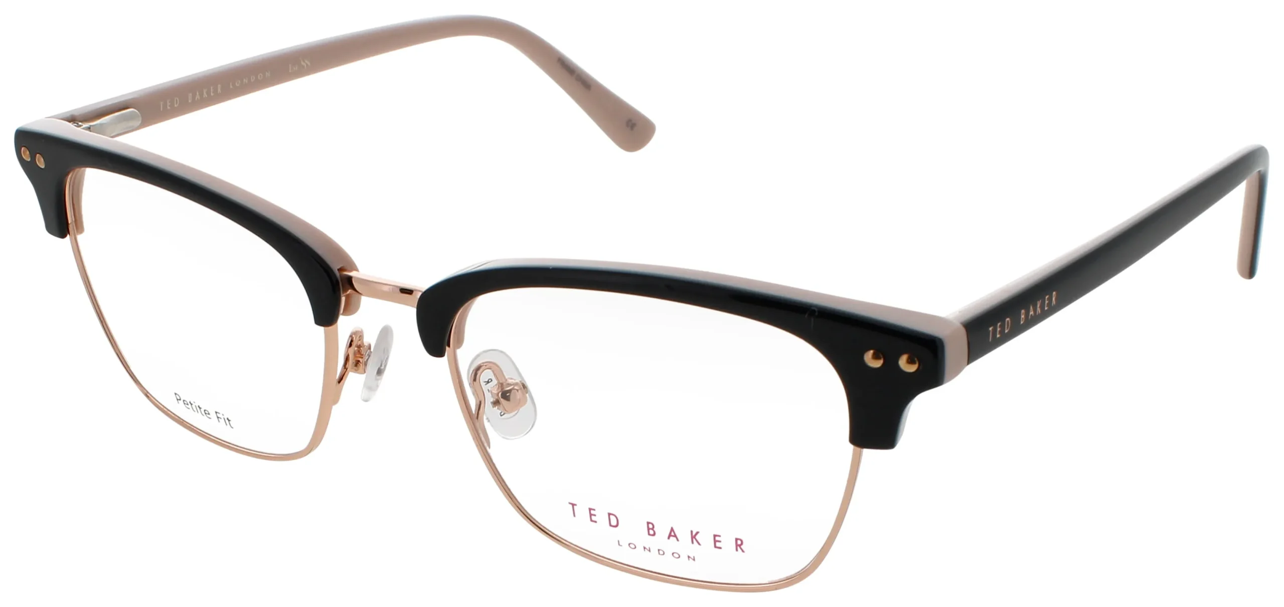 Ted Baker TPW005 BLK Eyeglasses Black 48mm Women