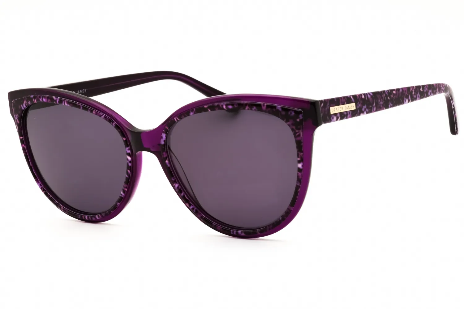 Draper James DJ7053 501 Sunglasses Plum Floral 56mm Women