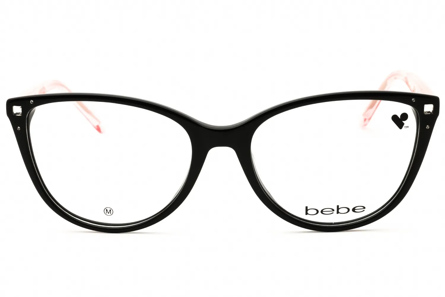 Bebe BB5225 001 Eyeglasses Jet 54mm Women 2