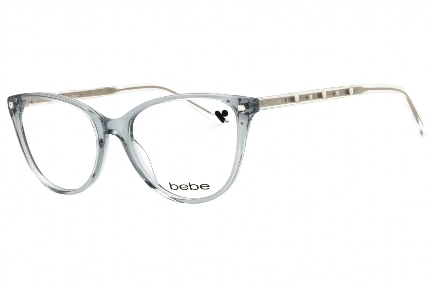Bebe BB5225 050 Eyeglasses Grey Crystal 54mm Women