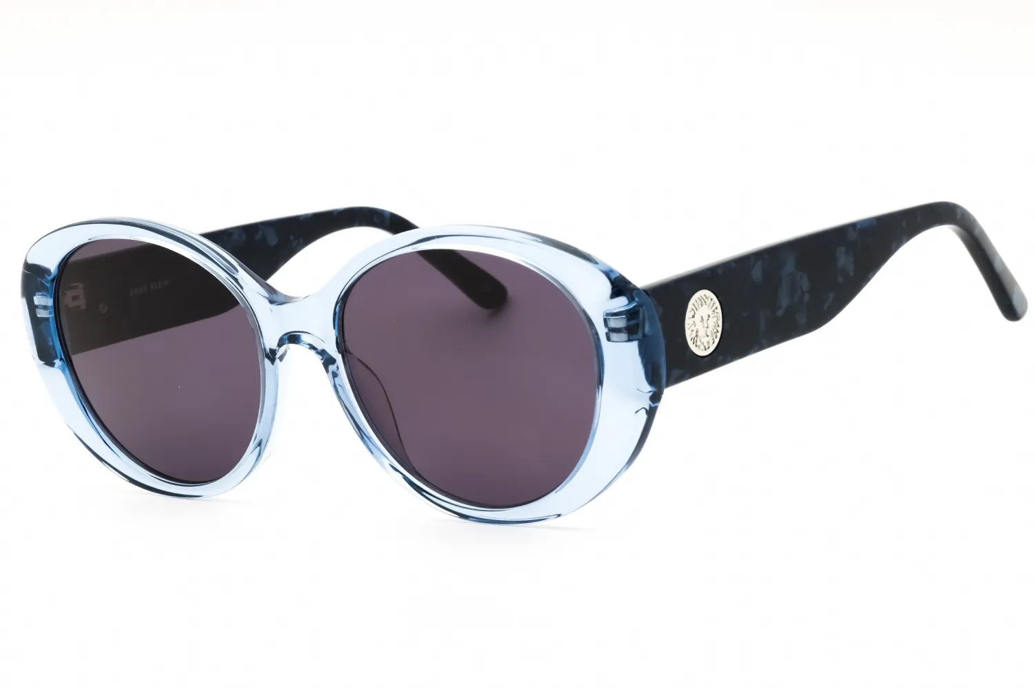 Anne Klein AK7090 422 Sunglasses Blue Crystal 54mm Women