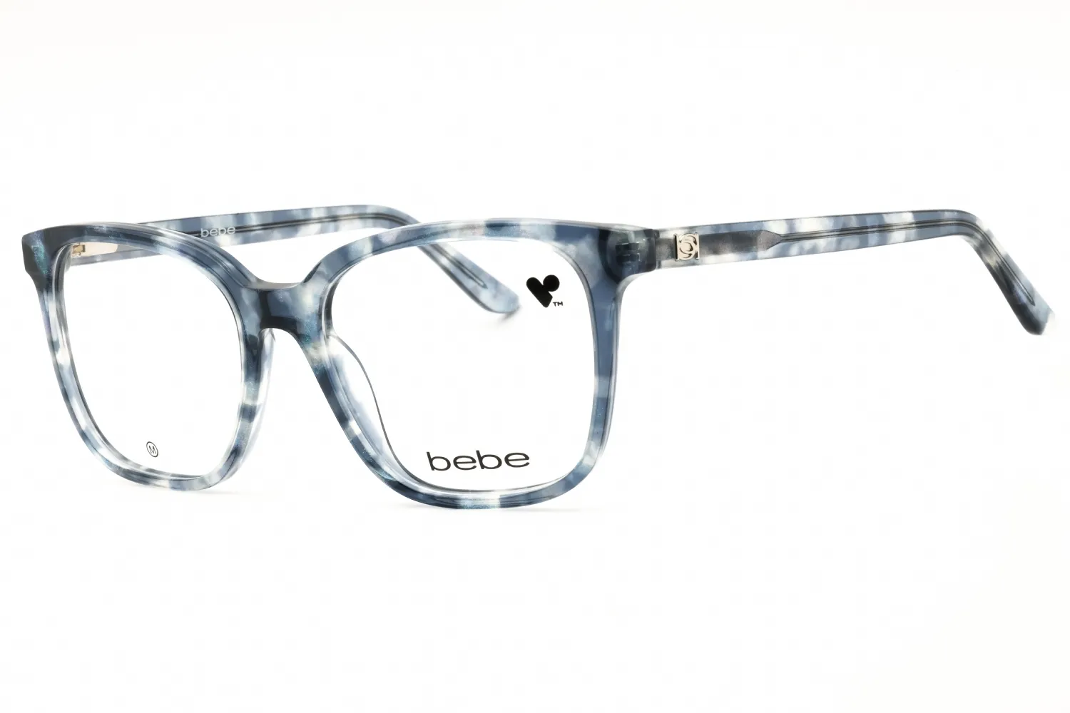 Bebe BB5217 400 Eyeglasses Teal Shimmer 52mm Women