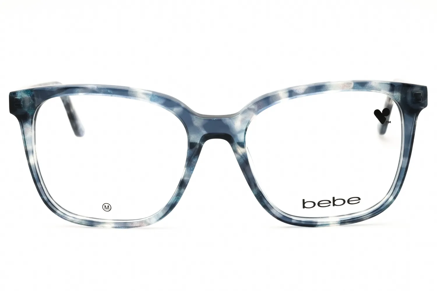 Bebe BB5217 400 Eyeglasses Teal Shimmer 52mm Women 2