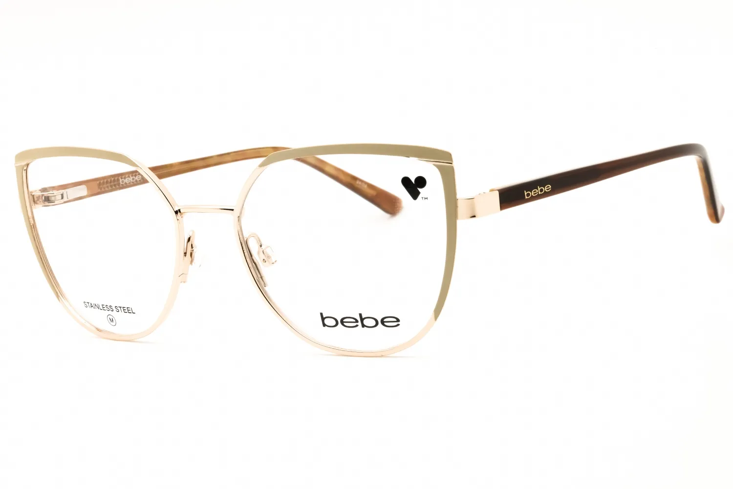 Bebe BB5219 710 Eyeglasses Gold 52mm Women