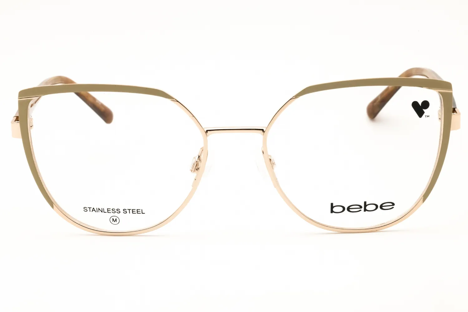 Bebe BB5219 710 Eyeglasses Gold 52mm Women 2