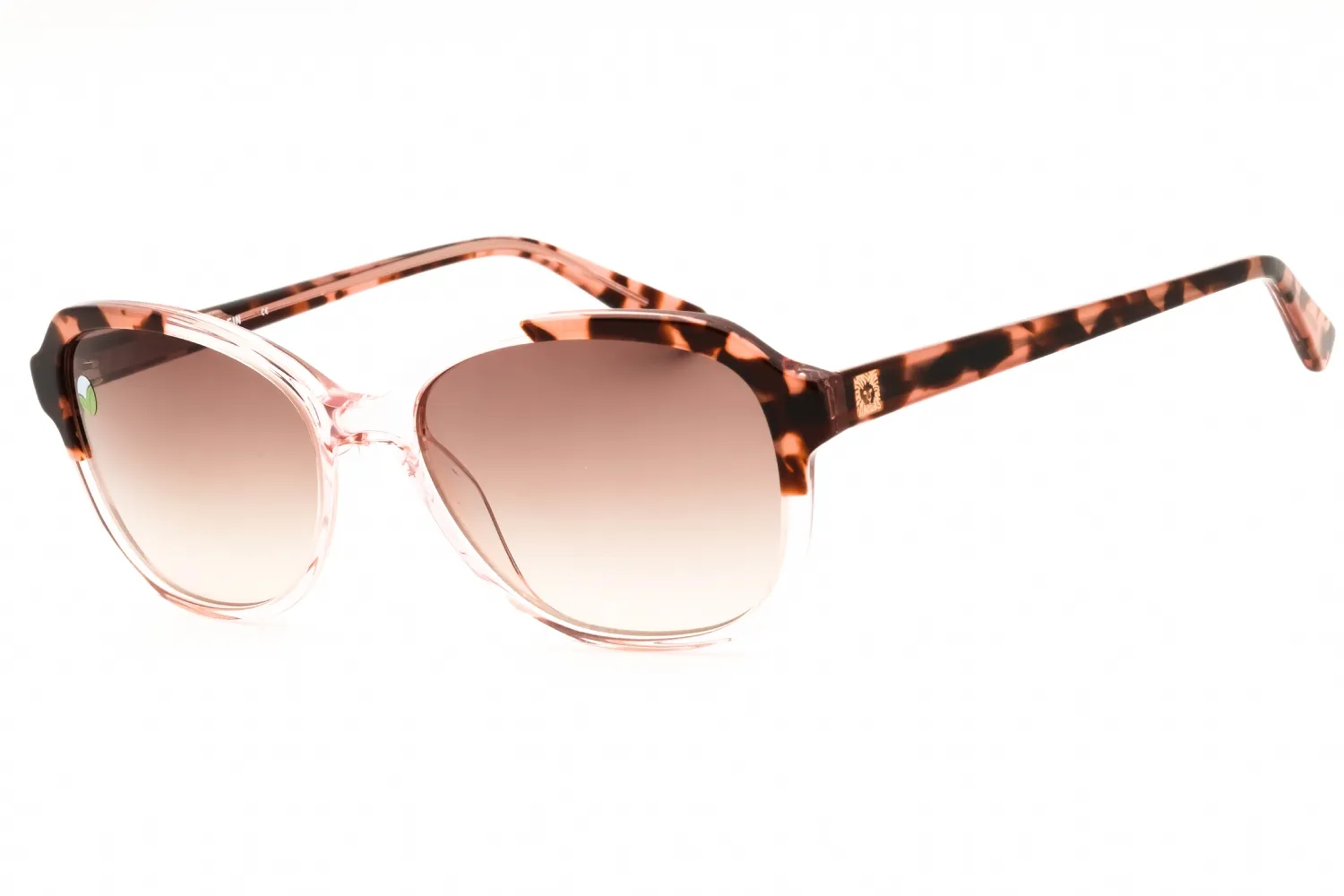 Anne Klein AK7078 660 Sunglasses Blush Crystal 55mm Women