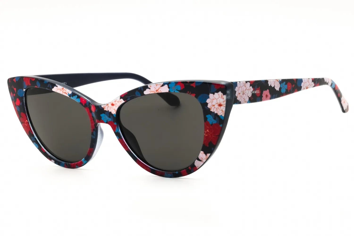 Draper James DJ7056 415 Sunglasses Navy Floral 53mm Women