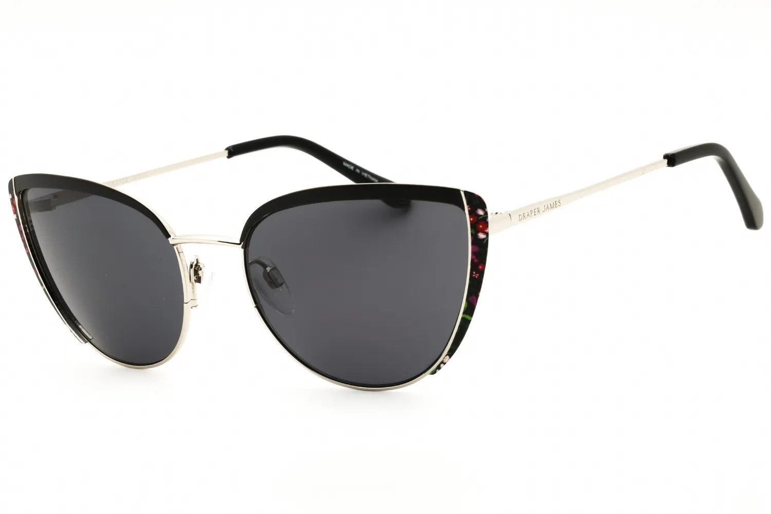 Draper James DJ7063 001 Sunglasses Black 56mm Women
