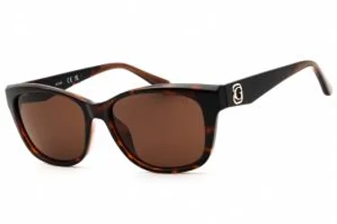 Guess GU00145 52E Sunglasses Dark Havana