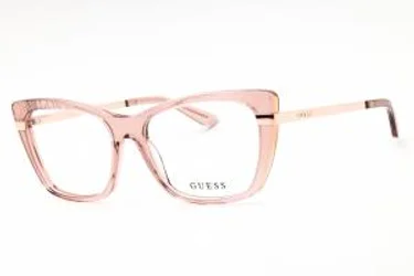 Guess GU50246 57 Eyeglasses Shiny Beige