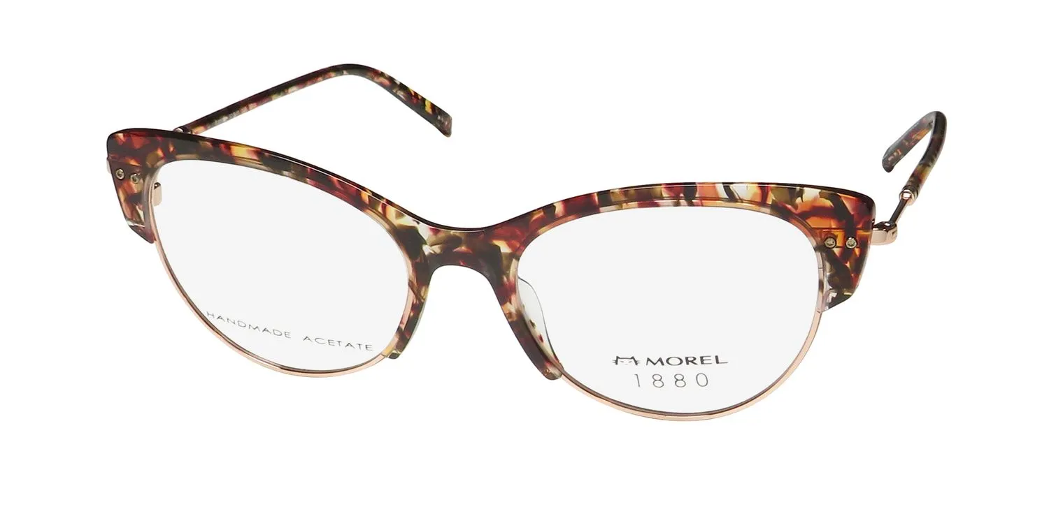 Morel 1880 60098m tp11 Eyeglasses Rose Gold 52mm