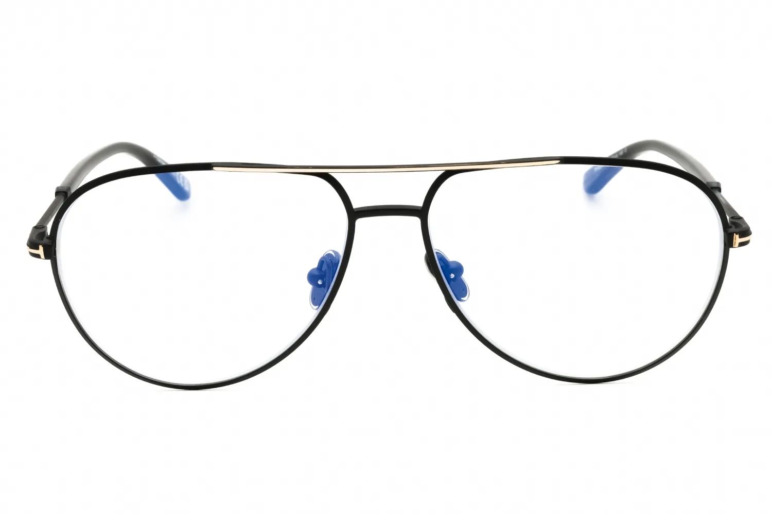 Tom Ford FT5829-B 001 Eyeglasses Shiny Black 57mm Men 2