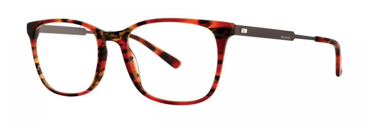 Vera Wang Leilani Eyeglasses Scarlet Tortoise 51mm Women