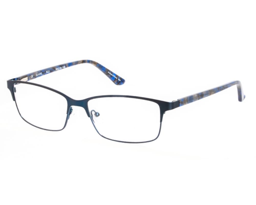 Bloom Optics CLAIRE BLU Eyeglasses Blue 58mm Women