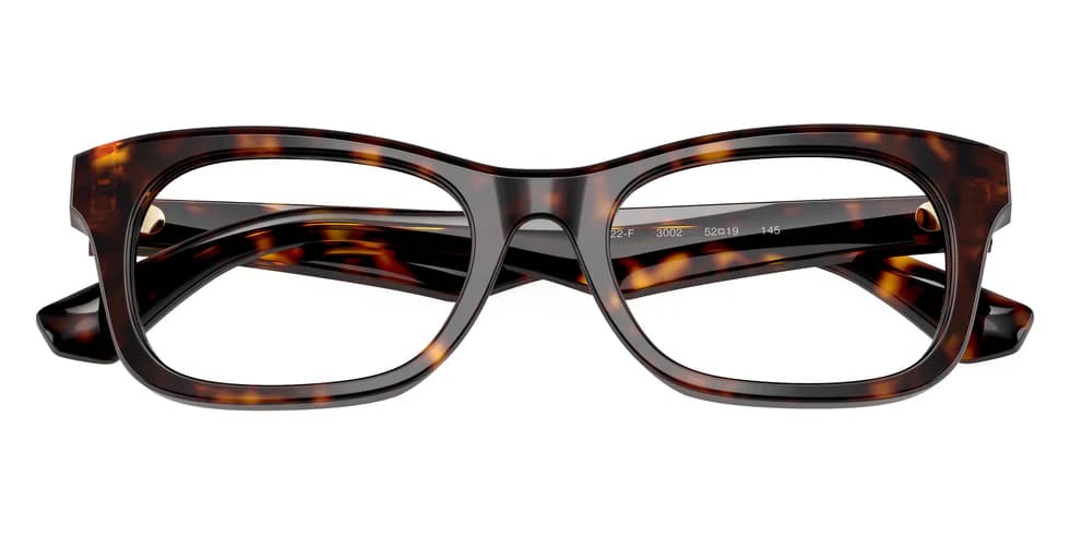 Burberry 0BE2422F 3002 Eyeglasses Dark Havana 52mm Women 5