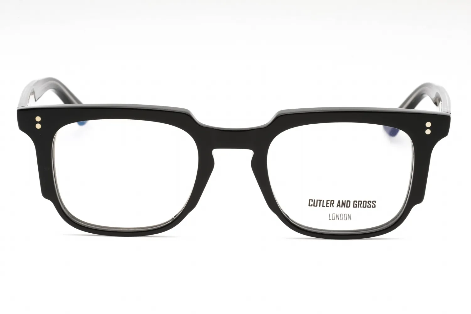 Cutler and Gross CGOP138249 001 Eyeglasses Black 49mm Unisex 2