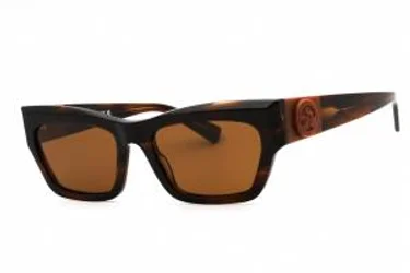 Longchamp LO763S 211 Sunglasses Striped Brown 53mm