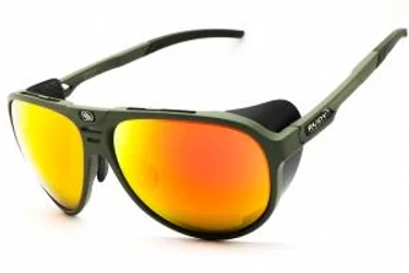Rudy Project SP814013 0000 Sunglasses Olive M.- Mls Orange