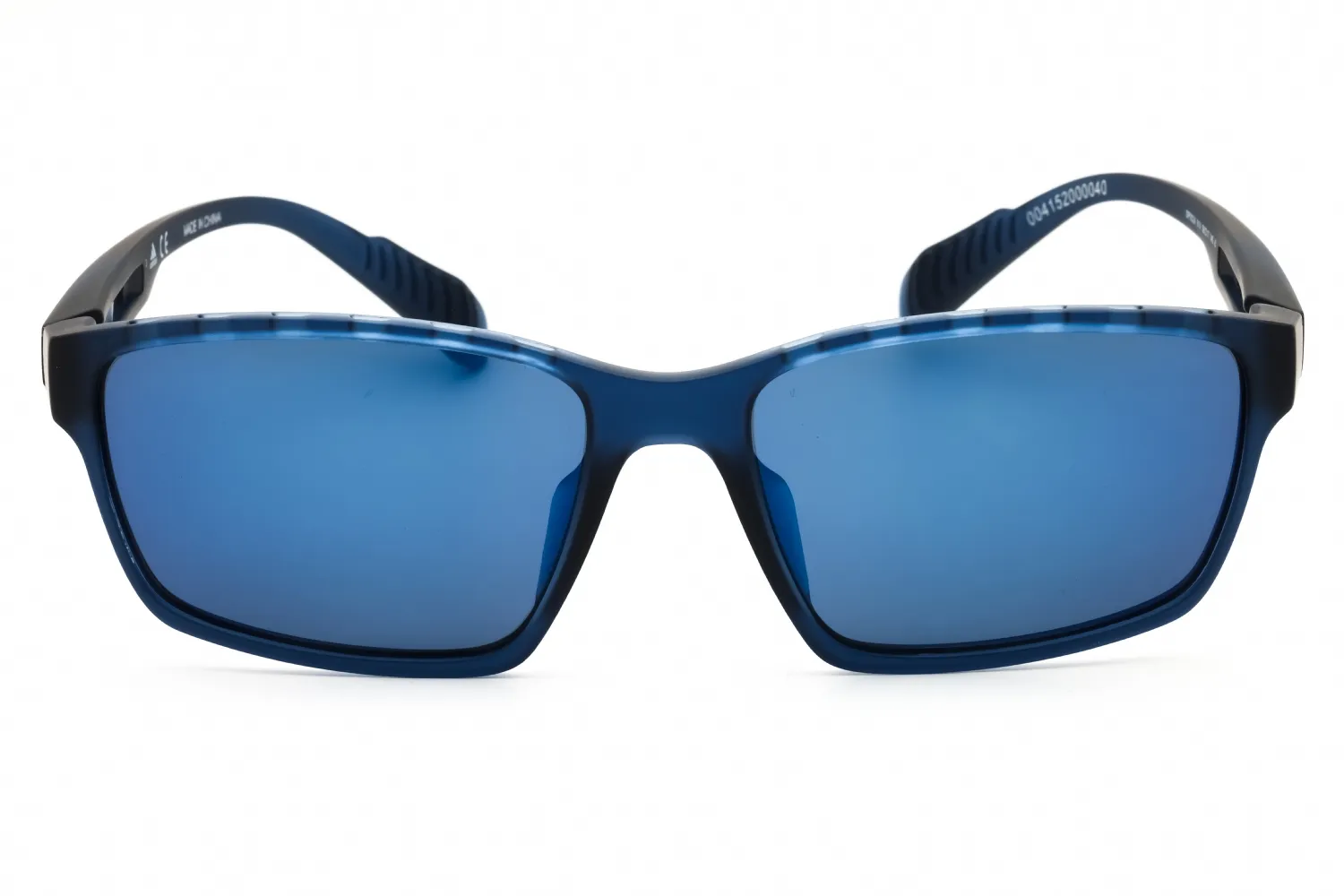 Adidas SP0024 91V Sunglasses Matte Blue 58mm Men 2