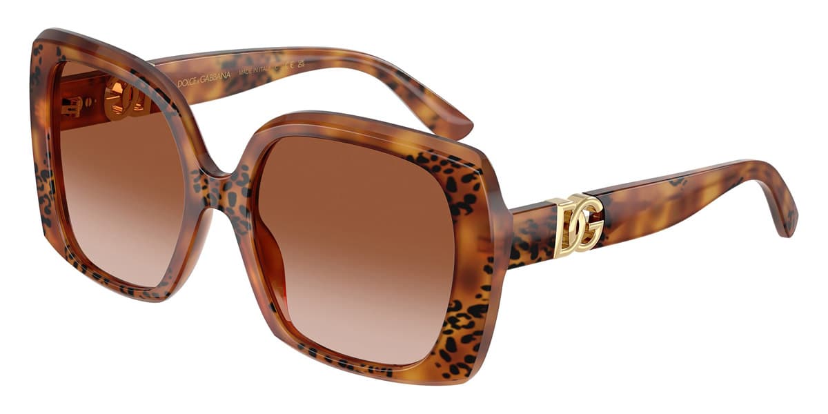 Dolce & Gabbana DG4475 338013 Sunglasses Brown 56mm Women