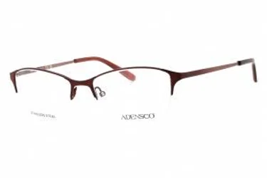 Adensco Ad 208 0DC4 00 Eyeglasses Burgundy 53mm
