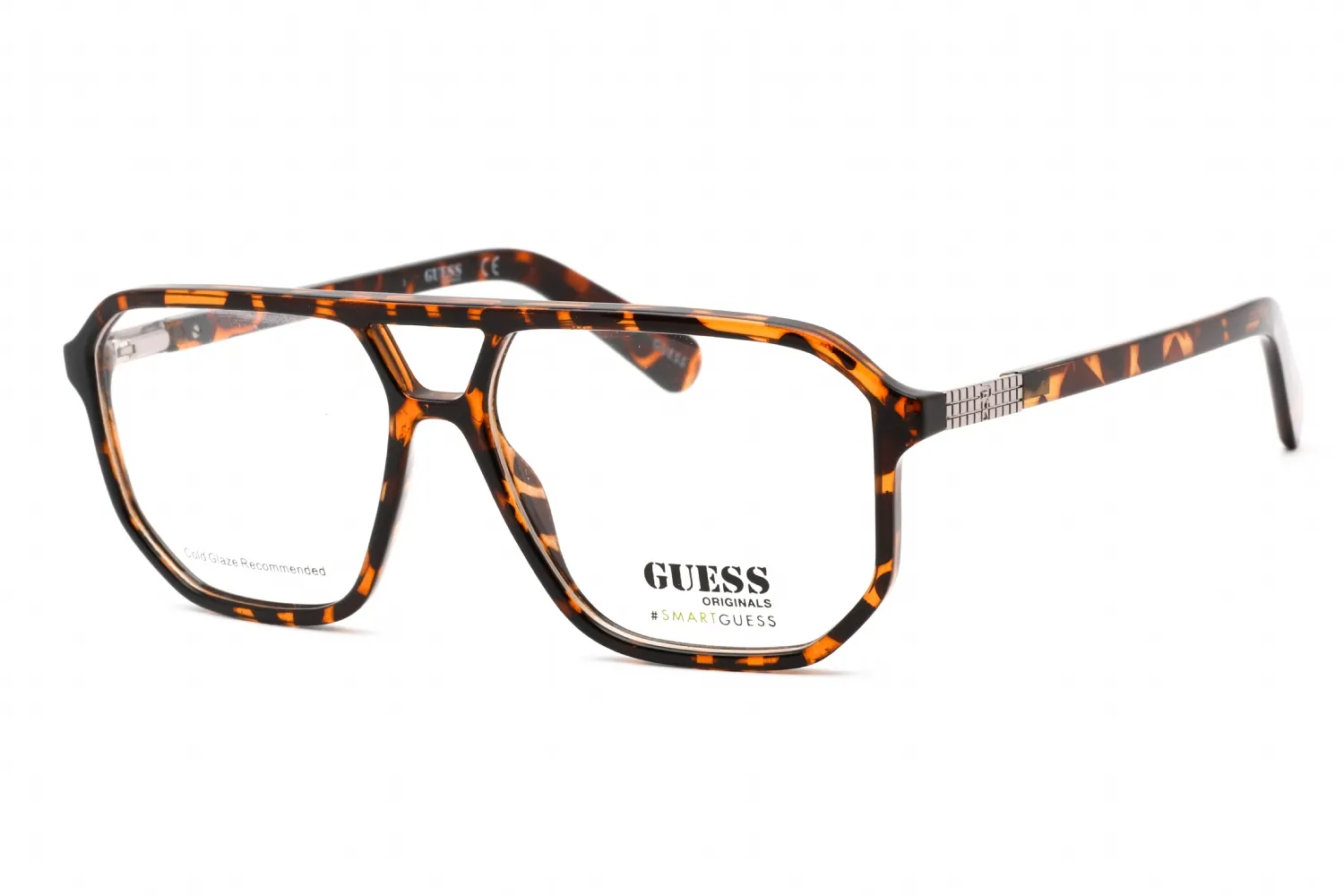 Guess GU8252 052 Eyeglasses Dark Havana 57mm Men