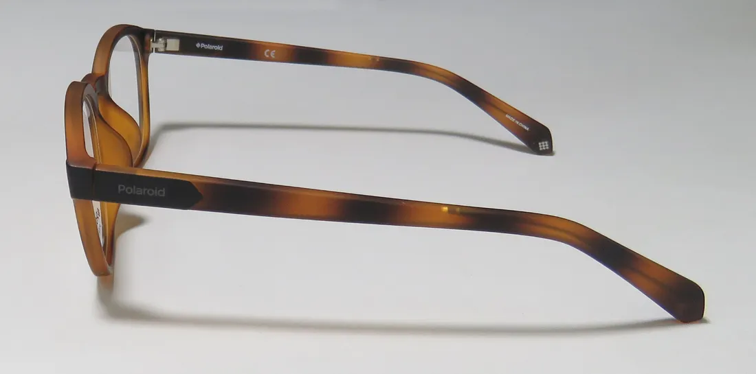 Polaroid D340 n9p Eyeglasses Matte Havana 50mm 4