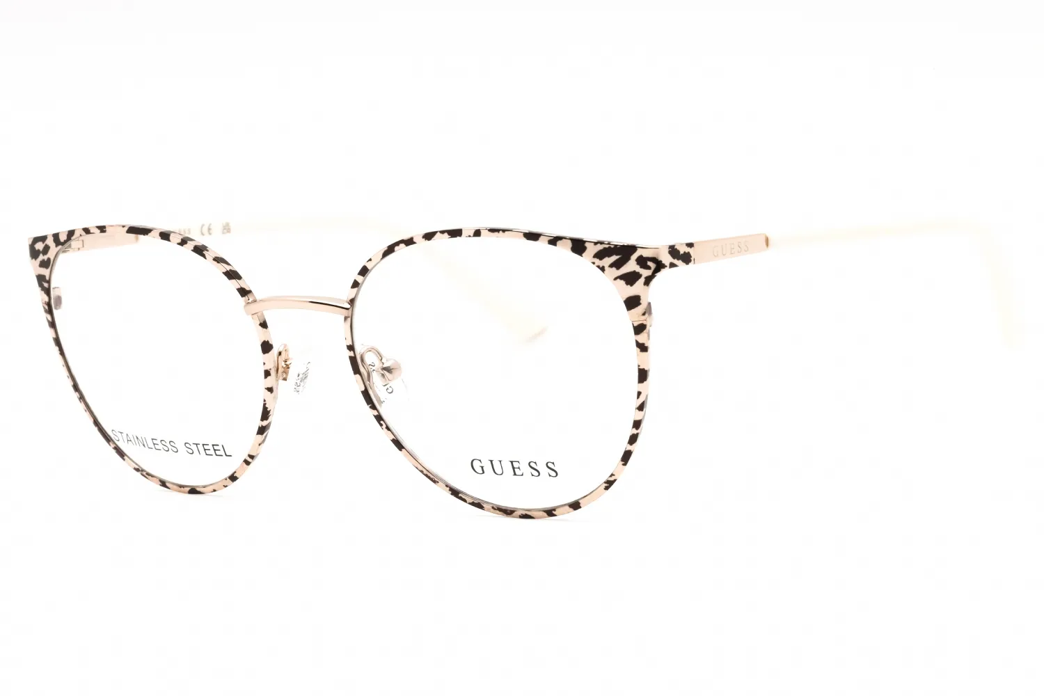 Guess GU2913 033 Eyeglasses Pink Gold 53mm Women