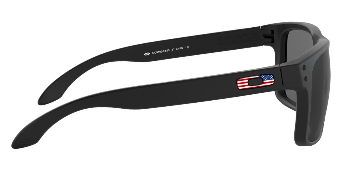 Oakley Holbrook OO9102 E655 Sunglasses Black 57mm Men 2