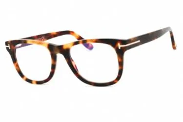 Tom Ford FT5820-B 053 Eyeglasses Blonde Havana 50mm