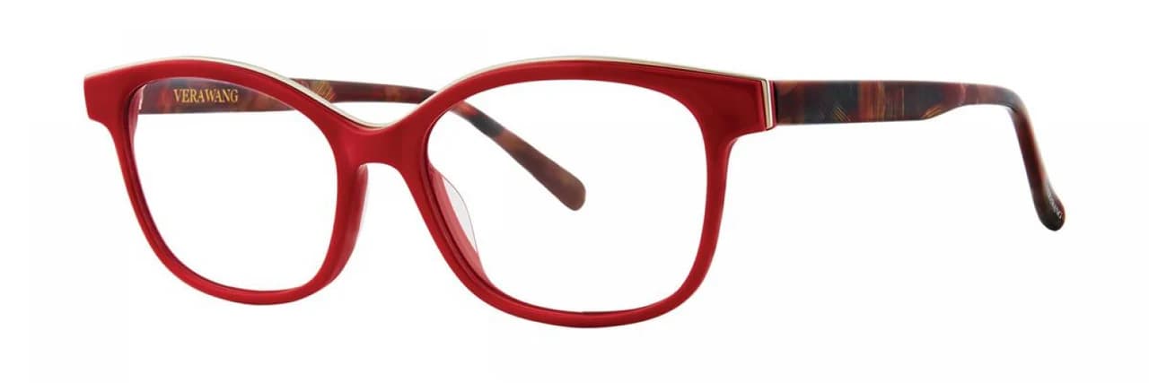 Vera Wang V540 Eyeglasses Garnet 52mm Women
