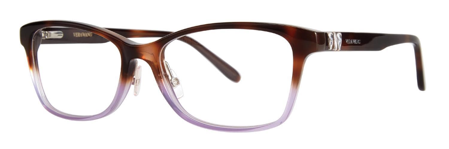 Vera Wang VA20 Eyeglasses Lilac Tortoise 54mm Women