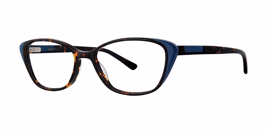 Vera Wang V542 Eyeglasses Denim Tortoise 54mm Women