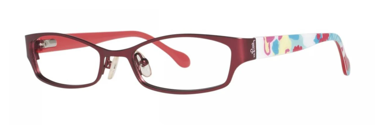 Lilly Pulitzer Chelsie Eyeglasses Red 45mm Kids