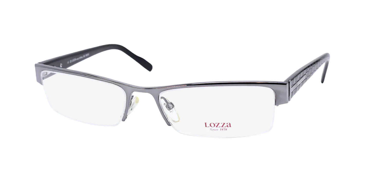Lozza Vl2056 568l Eyeglasses Gunmetal 55mm